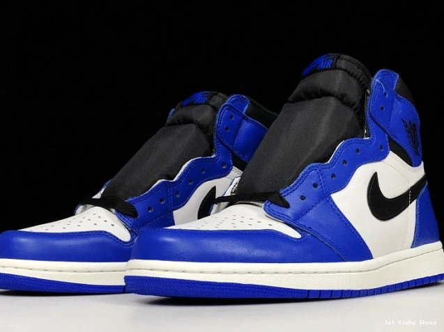 1st Kicks Shoes - Royal' Air High 555088 OG 403 'Game Retro 1 Jordan 0802